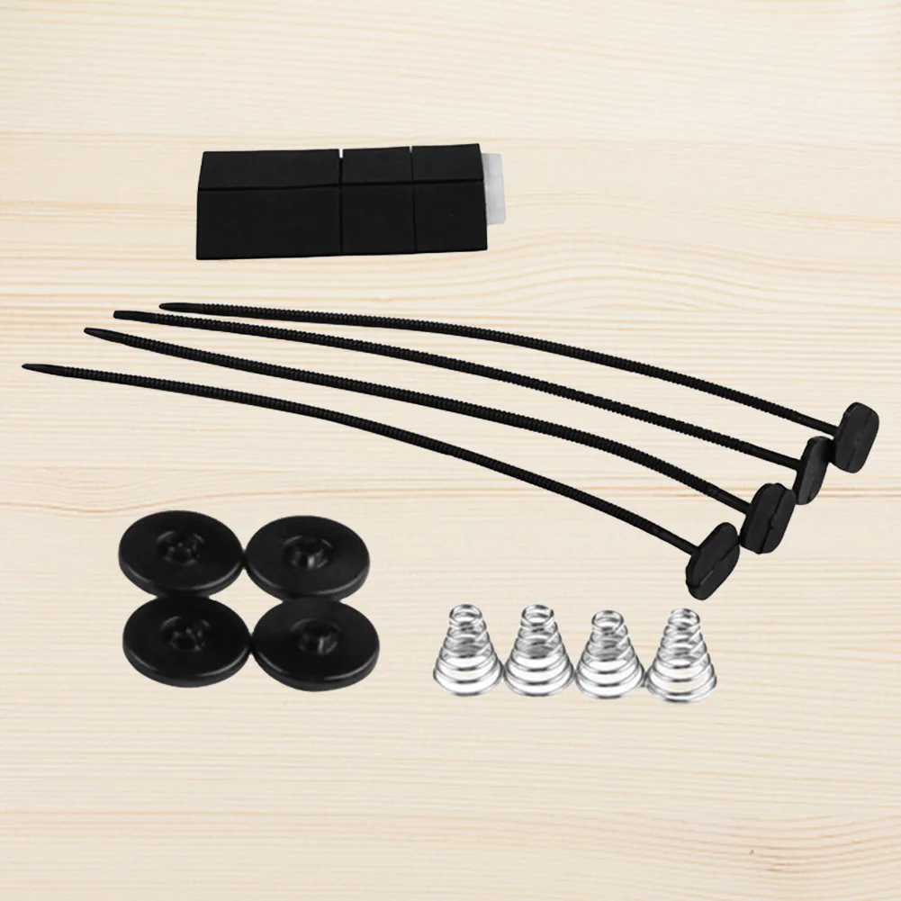 UniversalElectricCoolingRadiatorAutoFanMountingKitZipTiesBracketsCarAccessories