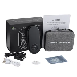 Electrotherapy Sleep Aid Device for Improved Rest and Well - being (Black)