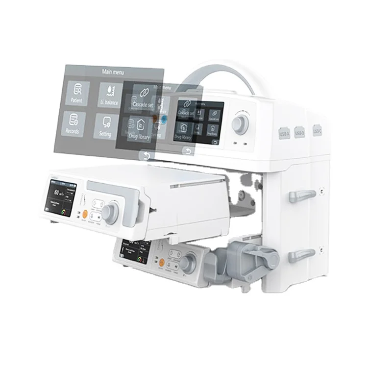 

Chines infusion syringe pump with European standers for vet and human use