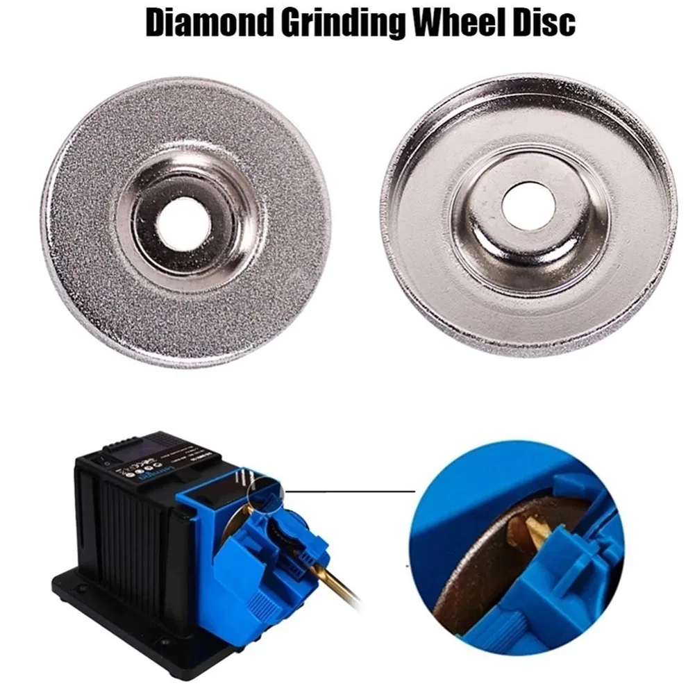 

1pcs 50mm Diamond Grinding Wheel180 Grit Circle Grinder Disc Stone Sharpener Angle Cutting Wheel Trimming Rotary Power Tool