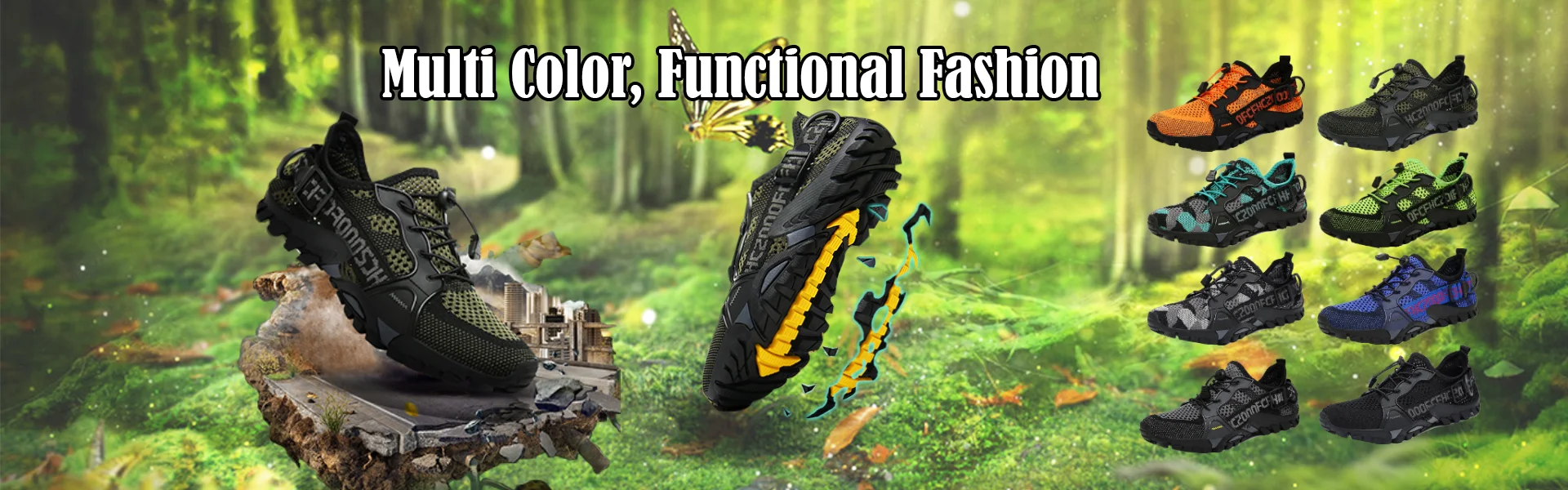 Description Picture 3 of itemNon-slip Water Shoes Men, Barefoot Aqua Shoes, Hiking Boots, Fishing Wading Sneakers, Quick Dry Beach Shoes, Sport Sneaker 39-46