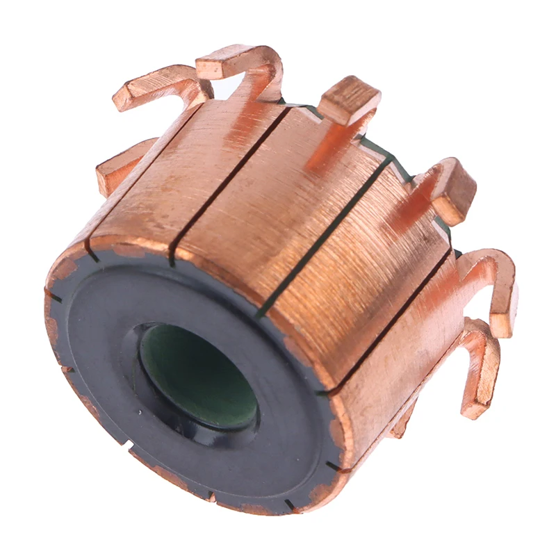 8*22.5*17.5mm 10P Teeth Copper Hook Type Electrical Motor Commutator Electronic Accessories