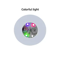 LED Bottle Coaster Lamps - Luminous Cup Stickers for Party & Event Decoration (200PCS)