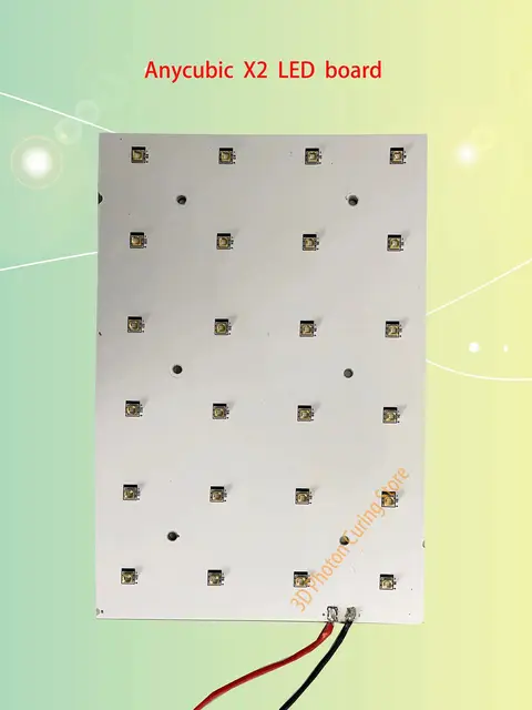 LEDパネル付きプリンターアクセサリ,UV交換用光源,24粒子,405nm 