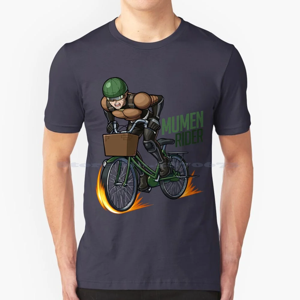 Sampai Kita Menjadi Orang Tua T Shirt 100% Cotone Tee One Punch Man Anime Manga Heroes C Class Bike Rider Mumen Rider E