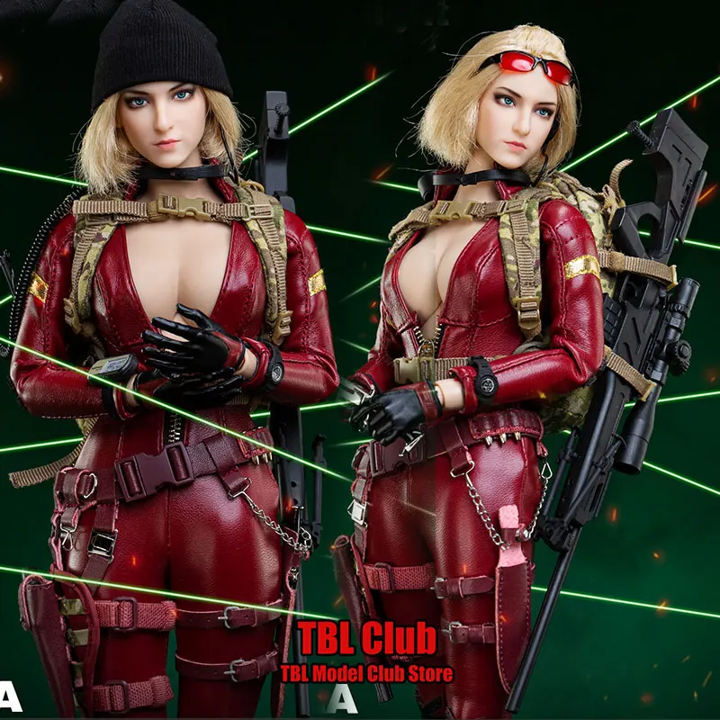 

BBK BBK014 1/ 6 Women Soldier Night Sniper Lyra With Weapon Equipment Package Full Set 12inch Action Figure Model