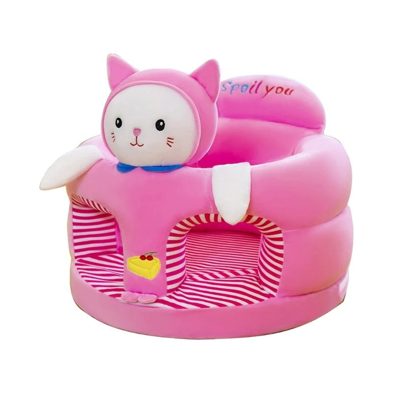 Kids Cartoon Animal Sofa Chair Comfortable Baby Support for Learning to Sit