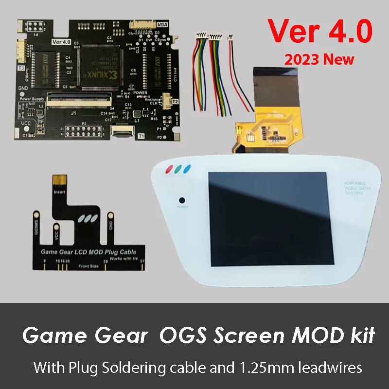 ゲームギア 最新ラミネートLCD mod 搭載 ゲームギア 最新ラミネートLCD mod 搭載