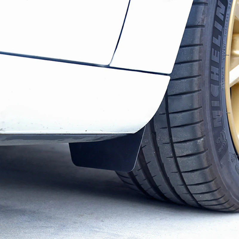 Car Mudguards Invisible Mud Flaps Tesla Model Y Hidden Wheel Mudguards Soft TPE Mudflaps Front Rear Fender Car Accessories