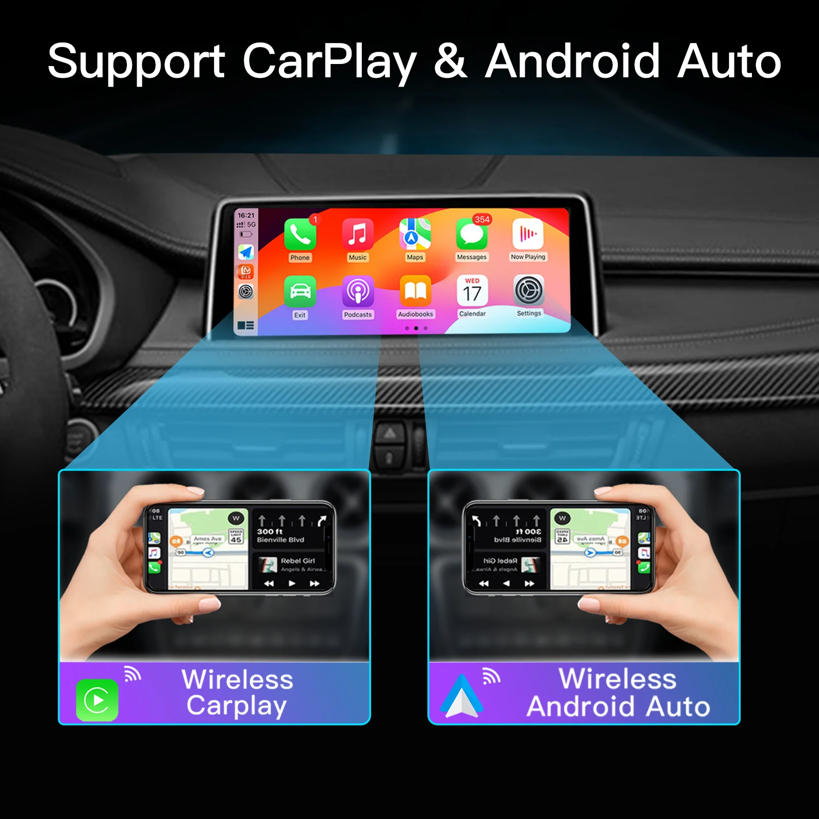 Radio para Auto Uckazy Android 14 de 10.25 Pulgadas para BMW F45 F46 F87 2013-2018, Carplay, Multimedia, GPS, Navegación, Estéreo, DSP, Pantalla, Unidad Principal, Audio 4G 2