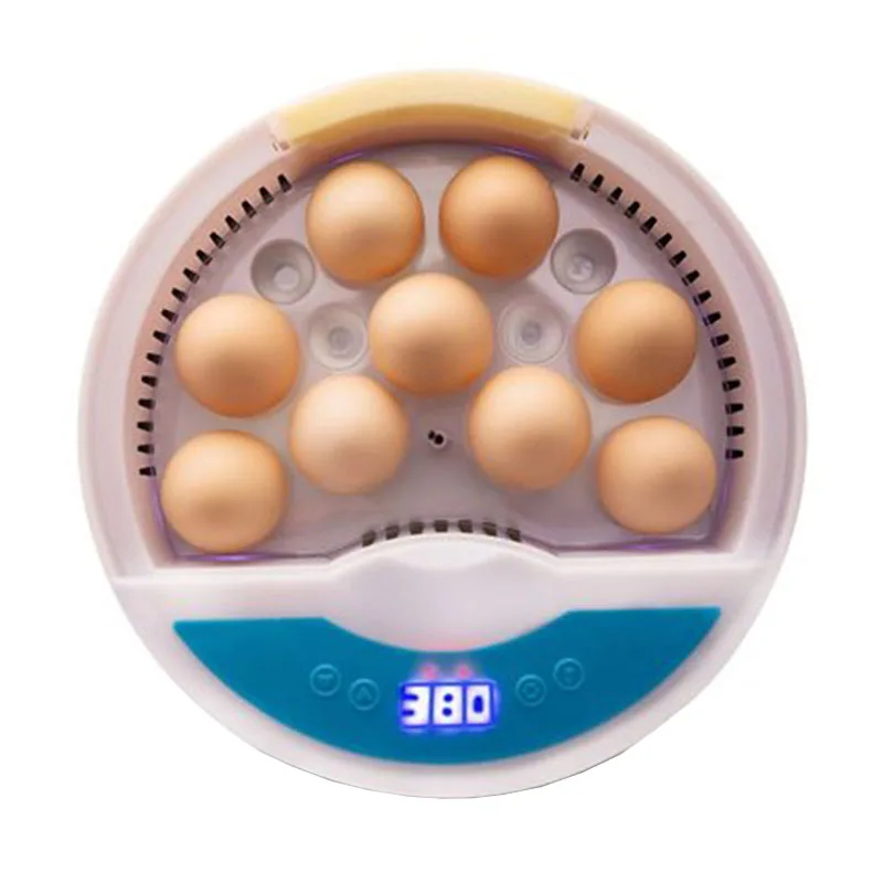 Farm Egg Incubator Brooder Machine For Chicken Goose Duck Quail Pigeon Automatic Mini 9 Hatchers 110V/220V |