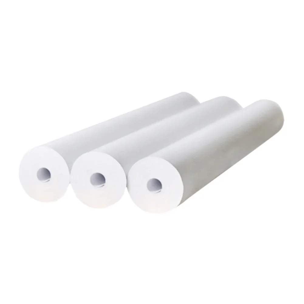 2 Rolls  A4 Thermal Paper Oil Resistance Inkless 210x30mm Fax Machine Paper Thermal Printing Paper Roll No Toxic for Home Office
