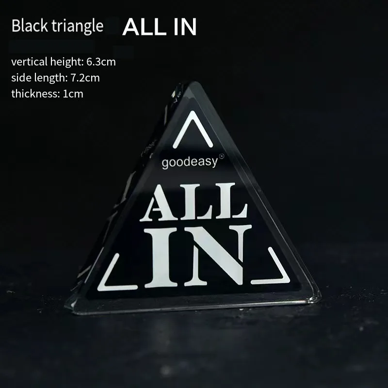 Texas Hold'em House Code Position Card Pressure Machine Banker Indicator Button Chip Accessories ALL IN DEALER Token Coin