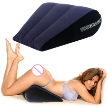 Inflatable Pillow Ramp Waist Cushion For Adult Deeper Position Multifunctional Triangle Support Foldable Portable Travel Pillows