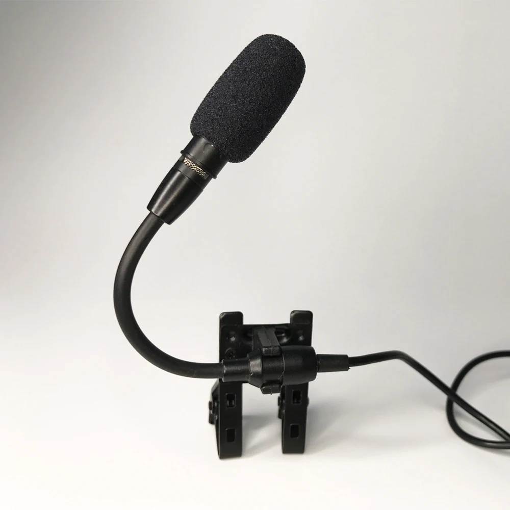Sennheiser AKG Shure 벨트 백용 단방향 옷깃 마이크 각도 조절 가능 4 핀 3 핀 XLR 3.5mm 잠금 가능 라 발리에 마이크