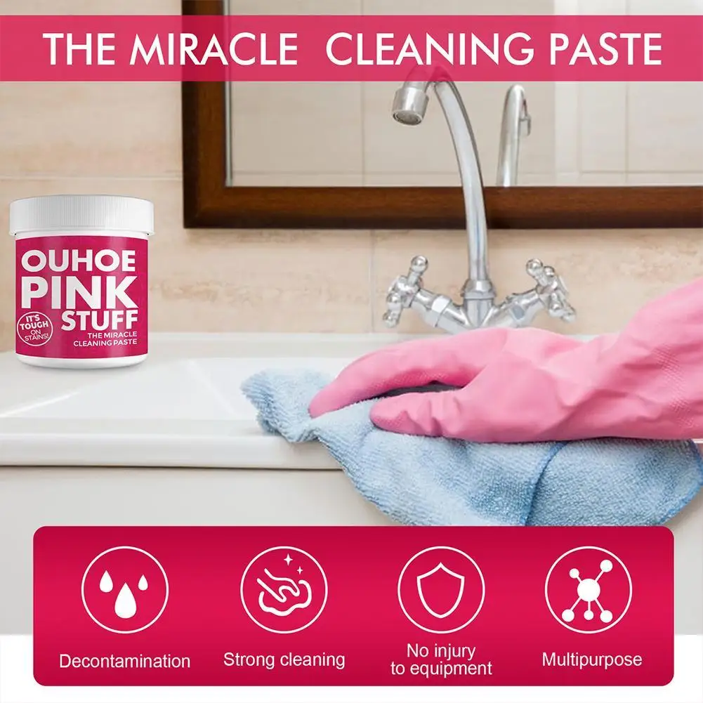 All Purpose Cleaner The Pink Stuff 500g Multi-Purpose Miracle Cleaning Paste