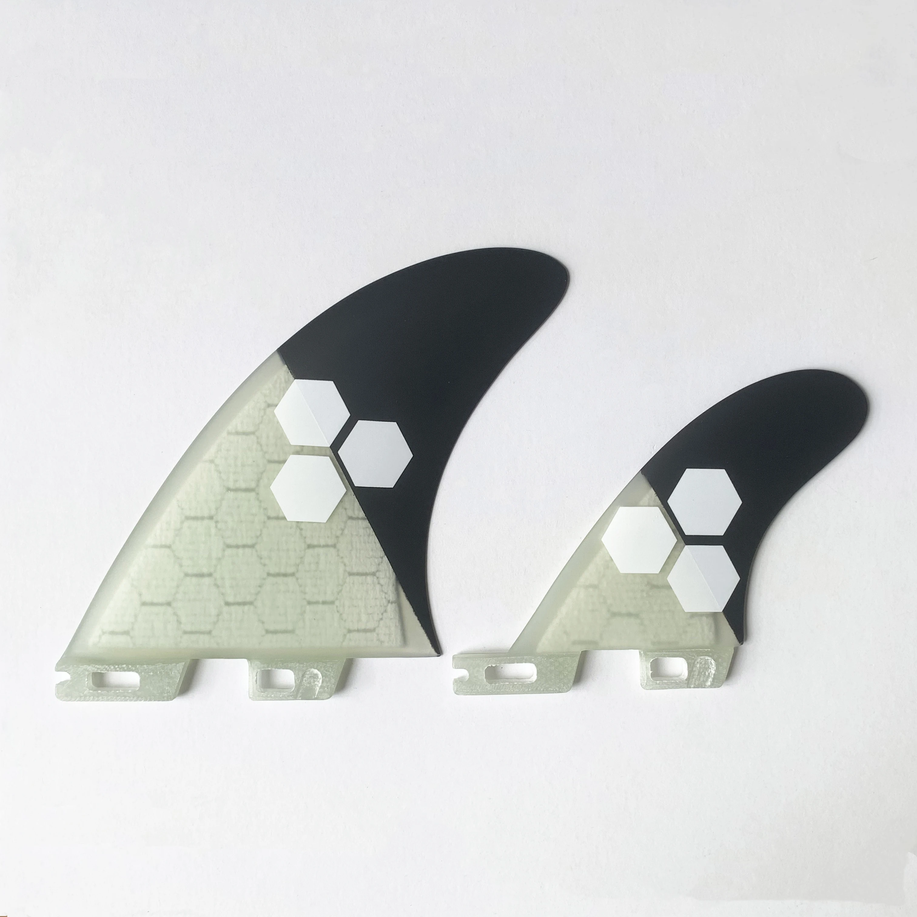 RISECE Surf AMT Twin + 1 Surfboard Fin Performance Core Big Honeycomb Tri Fin Set surfboard fin