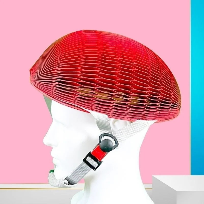 Folding Helmet Convenient Foldable Hard Hat Premium Portable Foldable Safety Helmet for Disaster Prevention