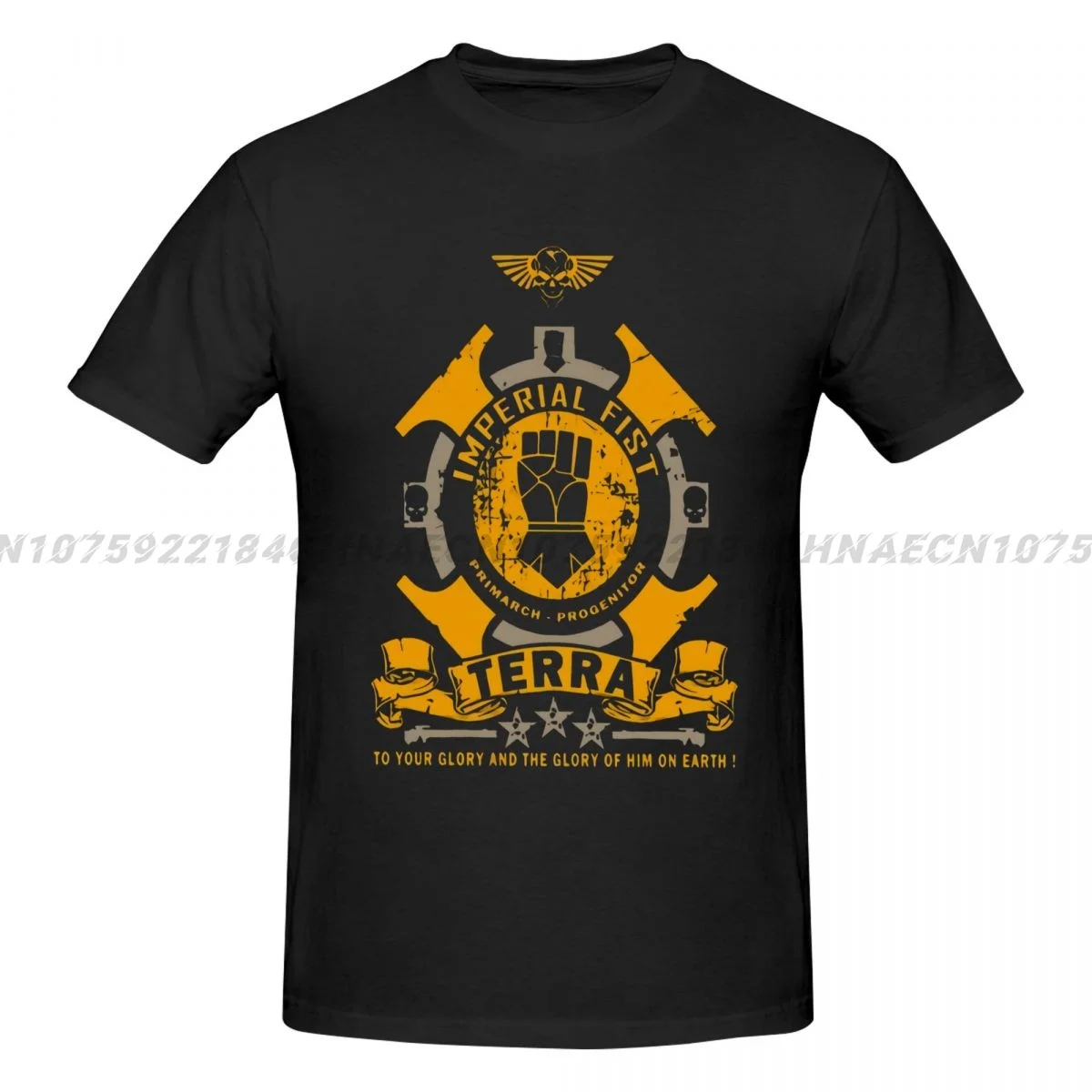 Imperial Fist Terra T Shirt Design Manica Corta 3Xl Outfit Famoso Umorismo Stile Estivo Maglietta Unica Moda Uomo Casual Estetica
