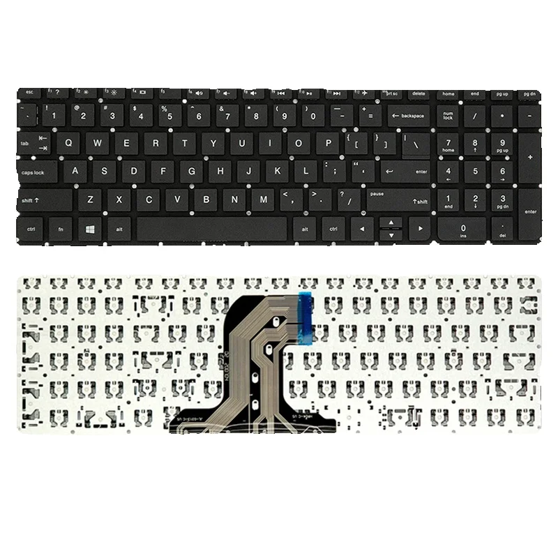 

Новая Оригинальная клавиатура для ноутбука HP Pavilion 15-AC 15-AF 15-AY 15-BA 15-BF 250 255 G4 TPN-C125 C126 US Black
