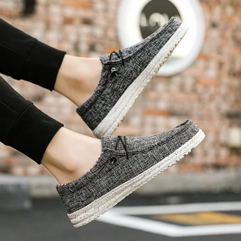 Men's Casual Shoes Light Non-slip Loafer Flat Shoes Outdoor Sneakers Vulcanized Shoes for Men Sapatos Formais Masculinos - Image 4