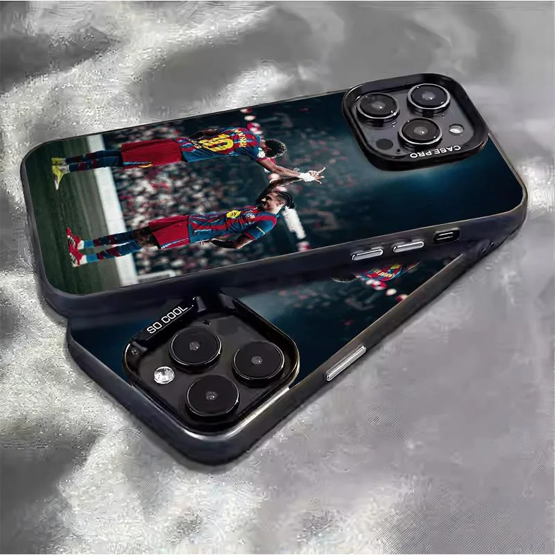 Football Star Frosted Acrylic Phone Case