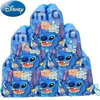Disney Anime Lilo&Stitch Backpack Drawstring Bag Stitch Party Decorations Gift Bag Kid Birthday Party Baby Shower Supplies Gifts 4