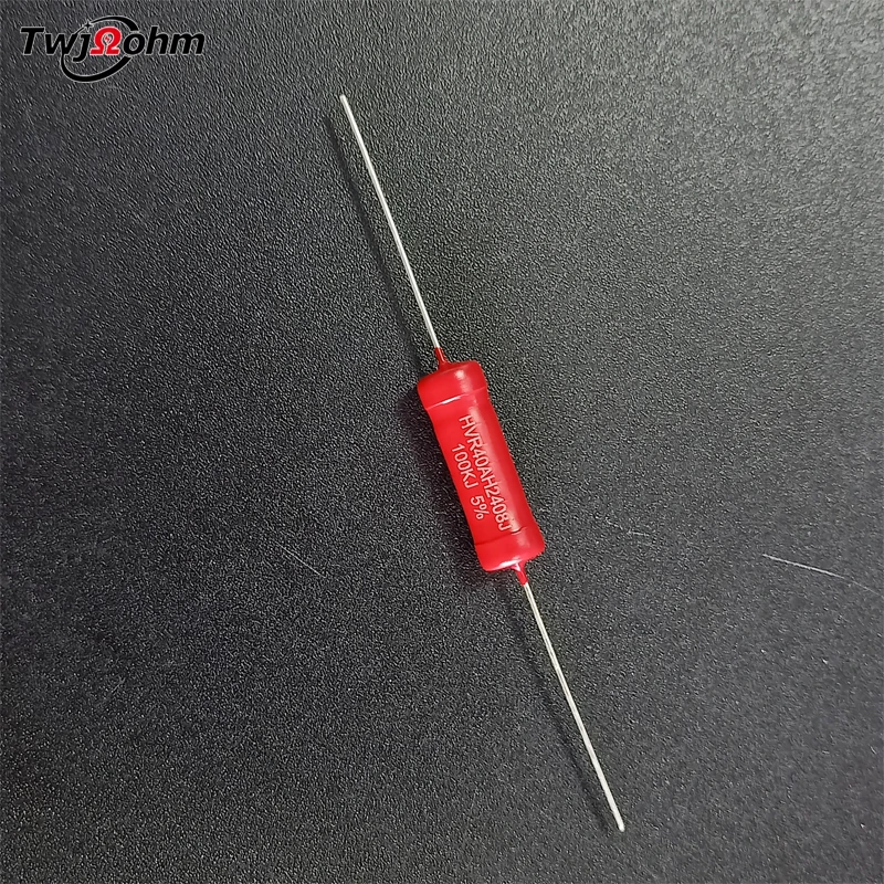 1PCS HVR40A2408 Metal Glass Glazed High Voltage Resistors 5W1G 2GJ 5GJ10G 1.2GMJ 30KGJ100G Ohmic Thick Film Non Inductive Resist