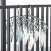 Stainless Steel Clothes Drying Hanger Windproof Clothing Rack Clips Sock Laundry Airer Hanger Underwear Socks Holder 20 Clips 2