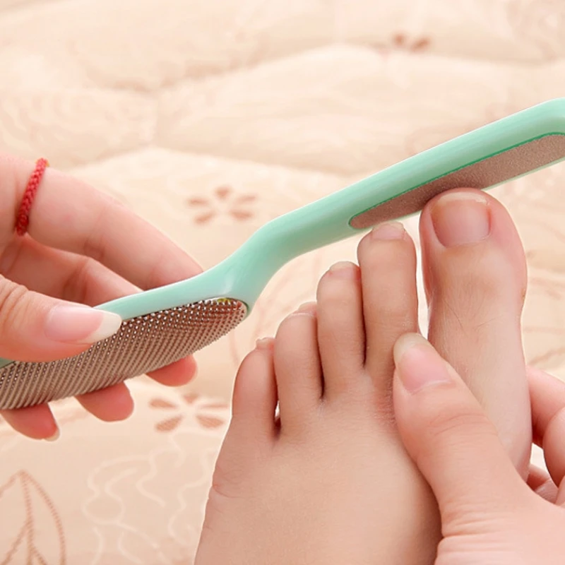 Double-sided Stainless Steel Foot File Rasps Callus Dead Skin Remover Professional Pedicure File Foot Grinders Care Tools foot file foot care tool foot grinder foot exfoliating file