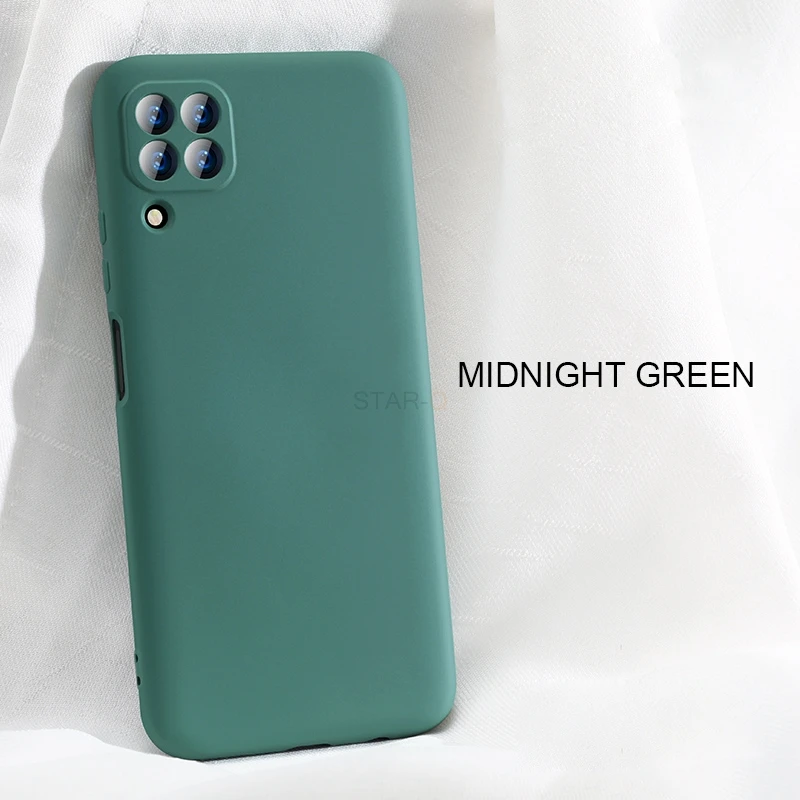 Premium Liquid Silicone Camera Protector Phone Case - Soft Back Cover