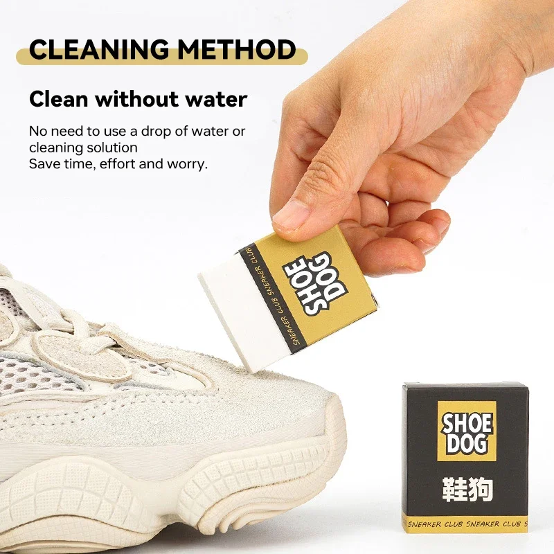 1Pcs Shoes Eraser Portable Suede Sheepskin Matte Leather Fabric Care Shoes Cleaning Leather Cleaner Rubber Block Shoe Brush