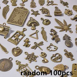 Multicolor Alloy Metal Cute Charms for DIY Jewelry Creations (Antique bronze)