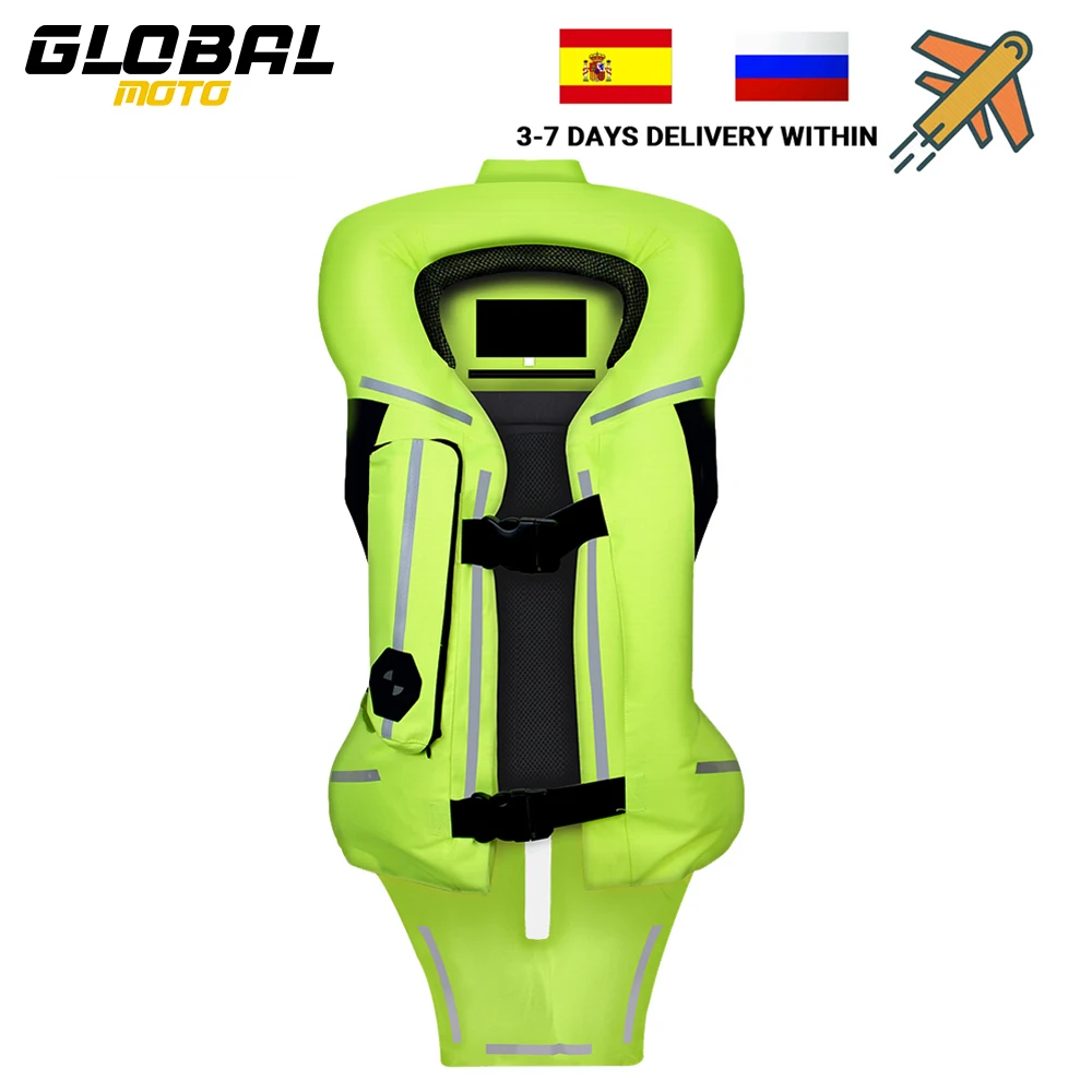 Moto Air-Bag Vest Men Moto Racing Professional Advanced Air Bag System Donna Motocross Protettivo Airbag Jacket