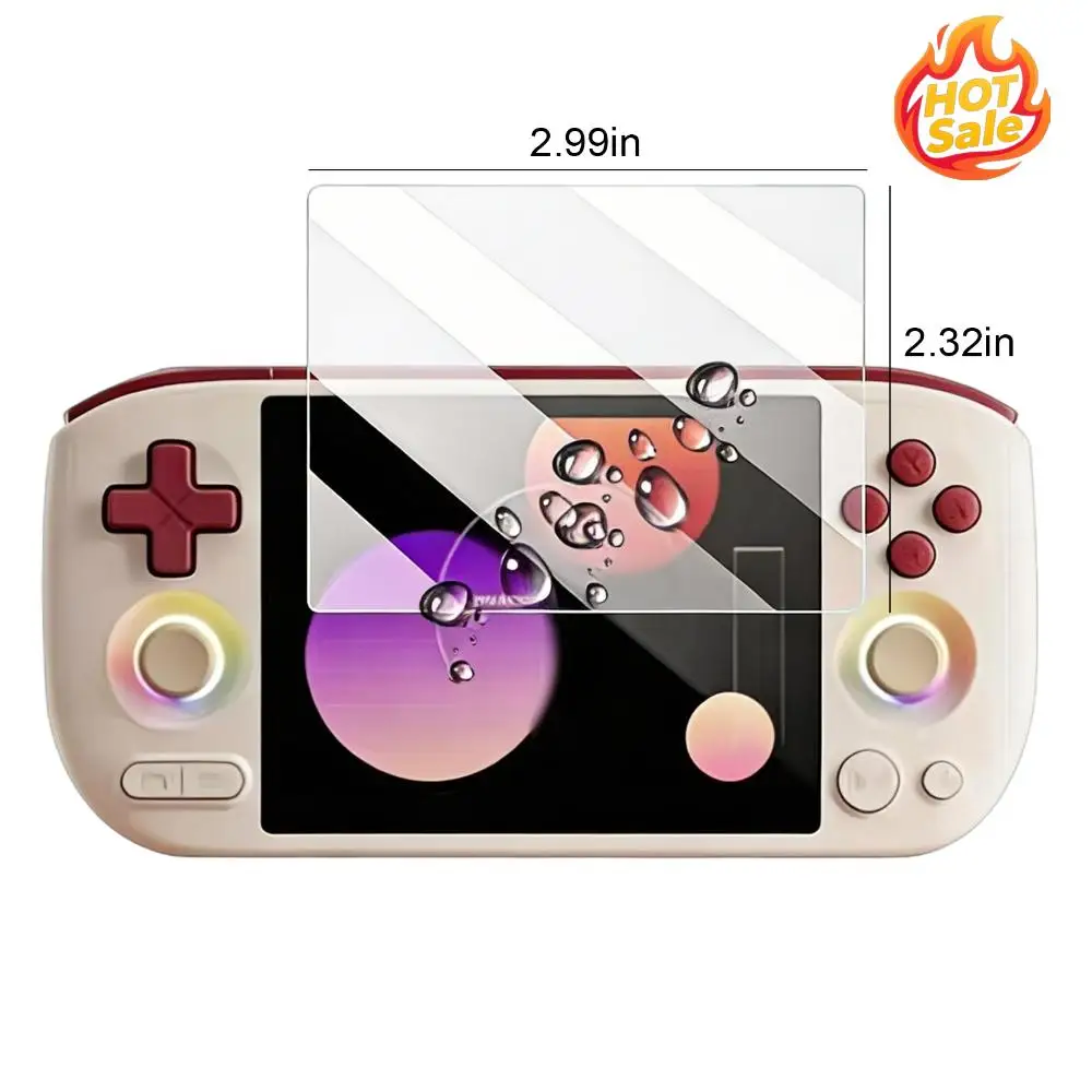 Ayaneo Pocket Air Mini 9H HD 강화 유리 안티 스크래치 핸드 헬드 스크린 보호 유리 필름 게임 액세서리 용 2Pcs