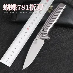 Benchmade bm781 faca ao ar livre faca de mão faca de auto defesa faca de sobrevivência de campo multi função leggings faca de dobramento