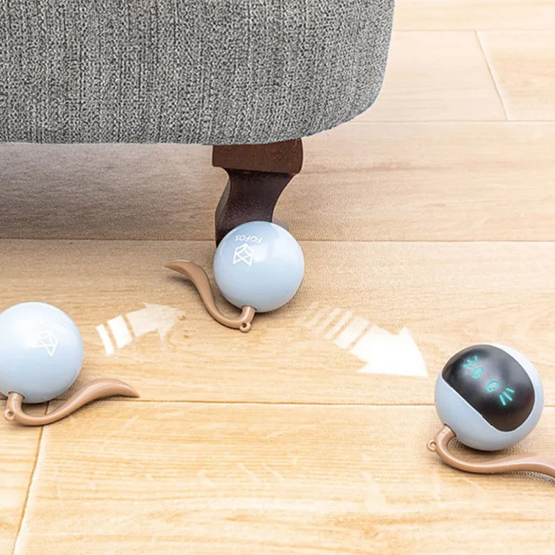 Interactive Automatic Cat Exercise Bouncing Ball
