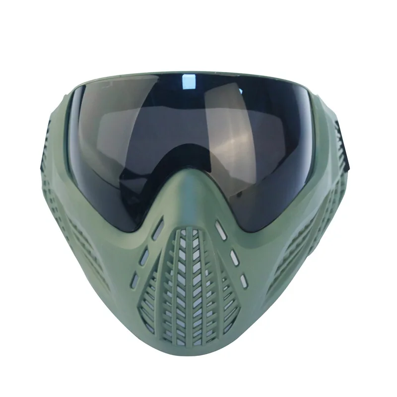 Tactical Airsoft Safety Mask - Single Layer Outdoor Paintball Protection