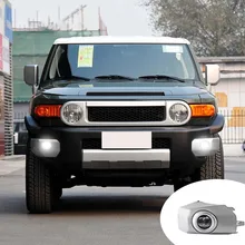 

A Pair LED Car Fog Lights For Toyota FJ Cruiser 2007 2008 2009 2010 2011 2012 2013 2014 Car Driving Daytime Running Light 12V