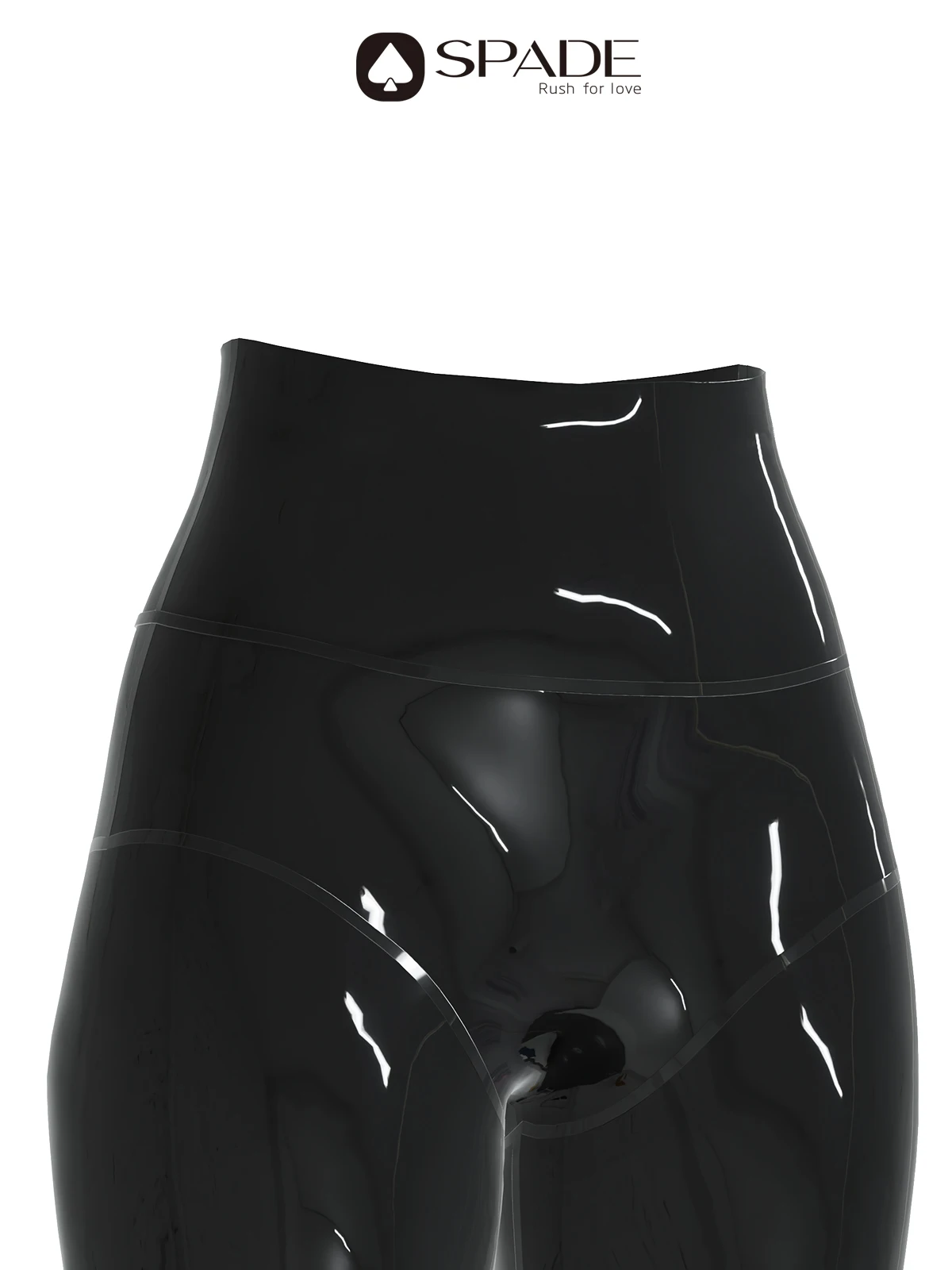 Latex High Waist Pants With Socks Men Leggings Women Tights Cosplay Trousers Without Zipper DB002