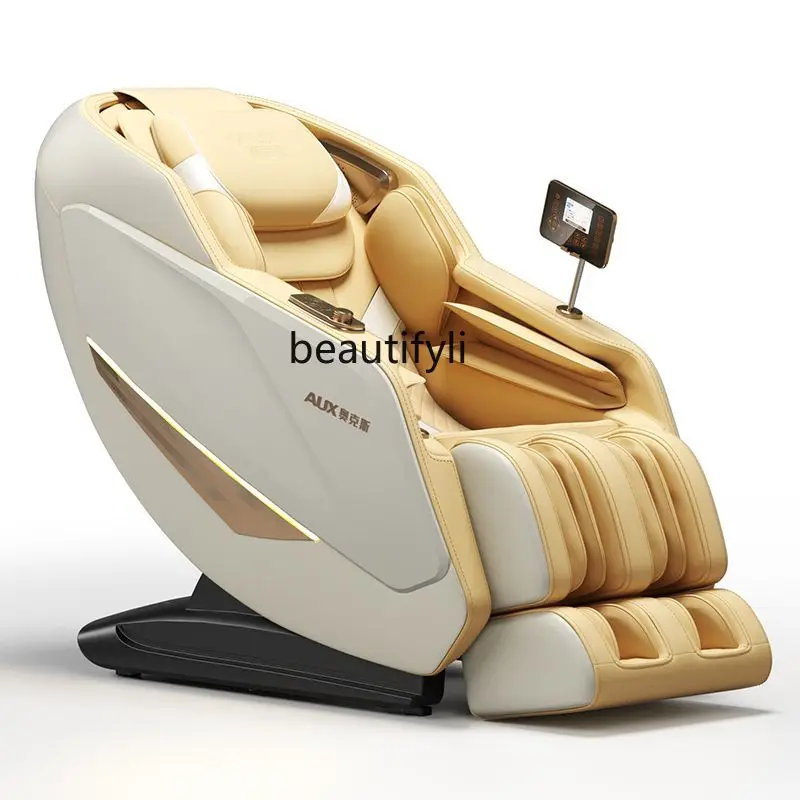 Modern Massage Chair Home Full Body Luxury Automatic Space Capsule SL Guide Rail Multifunctional Electric Sofa Device first class space capsule sofa multifunctional electric leather single person sofa adjustable and simple modern boss lounge