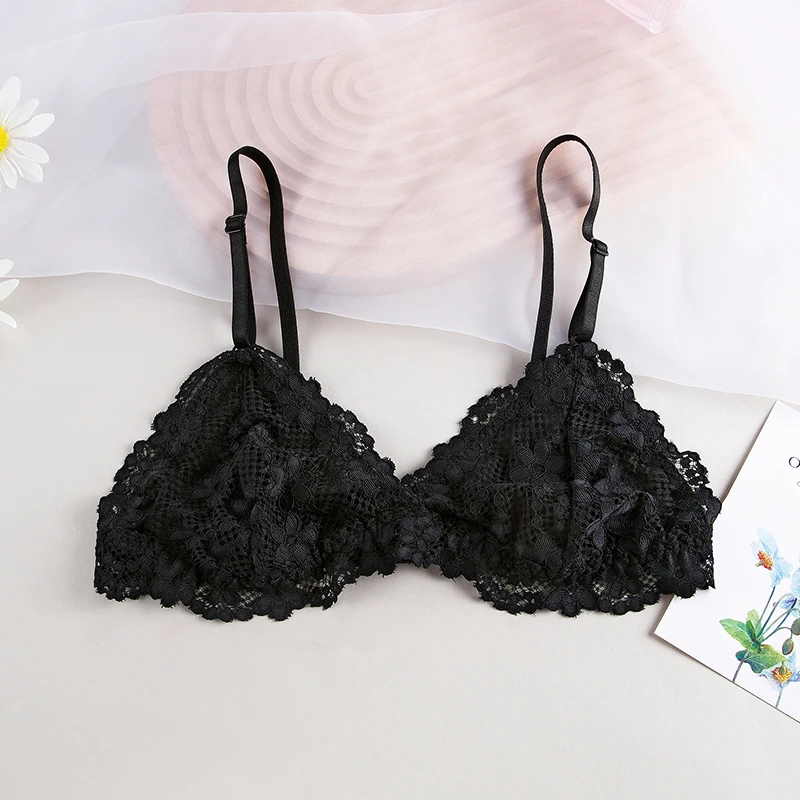 1Pcs Lace Bra For Woman Thin Transparent Sexy Underwear Female Lingerie Women's Bralette For Ladies 2023 NEW SALE