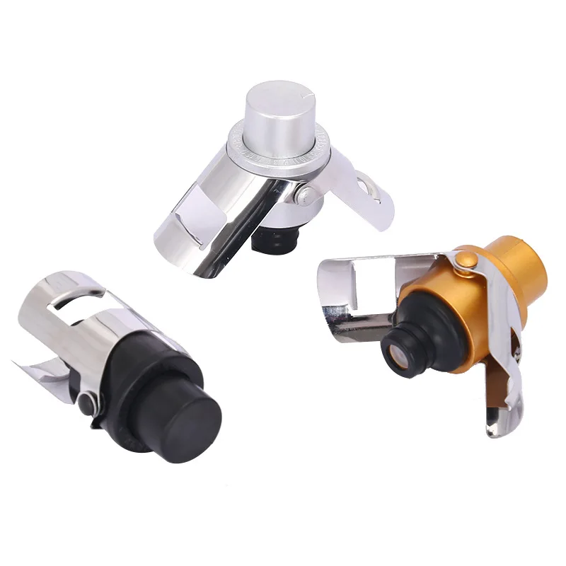 Tappo Per Champagne Sottovuoto Con Pompa A Pressione Prosecco Keep Fizz Bubbly Tappi Per Bottiglie Di Vino Spumante Spumante Tappi In Silicone Sigilla