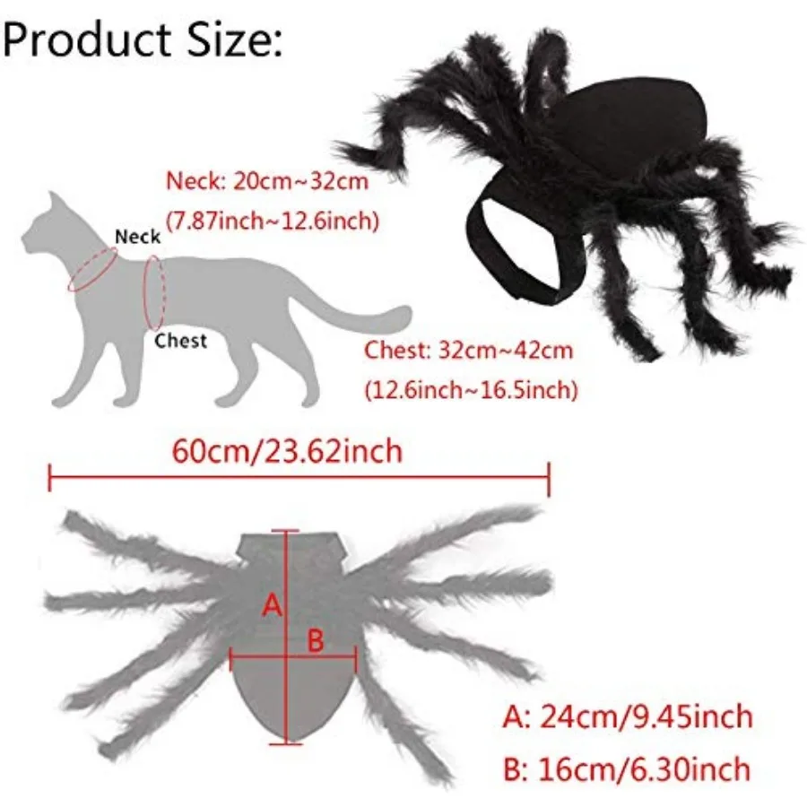 Halloween Spider Pet Costume 4