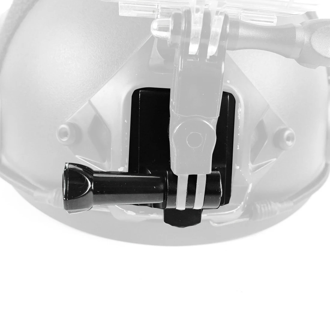 Action Camera Helmet Fixed Mount Base Adapter Aluminum CNC for Gopro 13 12 11 10 9 for DJI Osmo Sports Camera NVG Holder