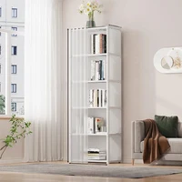 Armoire Simple en tissu, support de rangement polyvalent de grande capacité, forte capacité de charge, bibliothèque anti-poussière 3