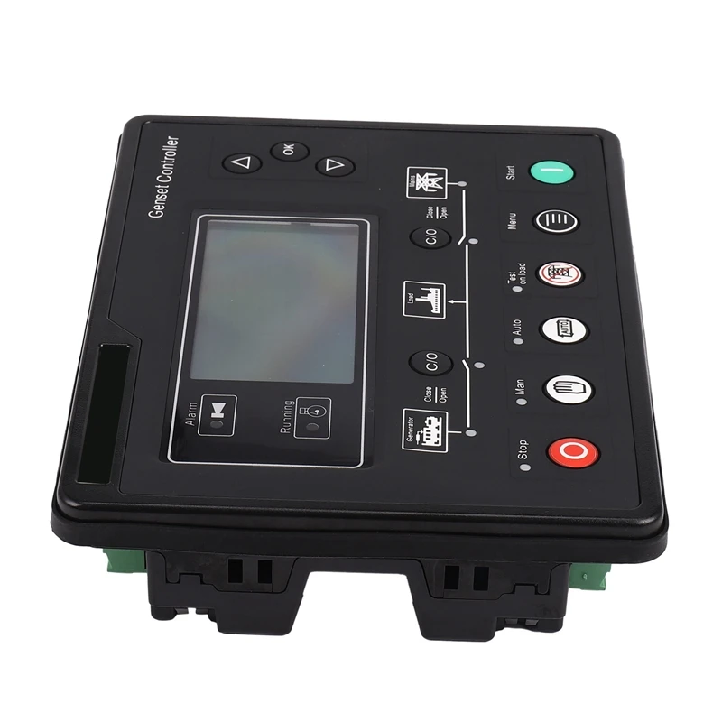 2X 6120U AMF Generator Set Controller LCD Start Genset Ats Control Box Terminal Charge Panel Alternator Part 6120