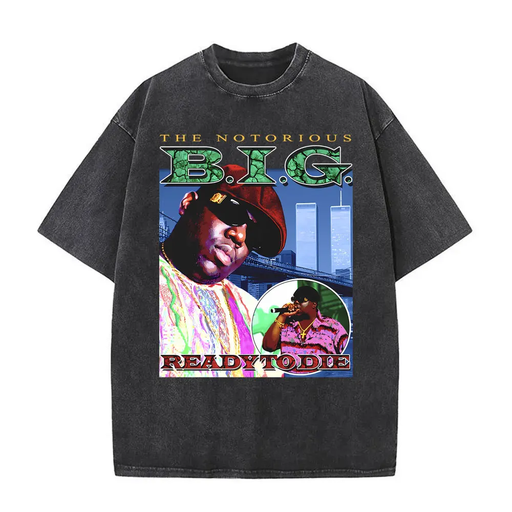 ノトーリアスBIG ready to die Tシャツ ラップ HIPHOP NOTORIOUS B.I.G. ノトーリアスビーアイジー ビギー Tシャツ