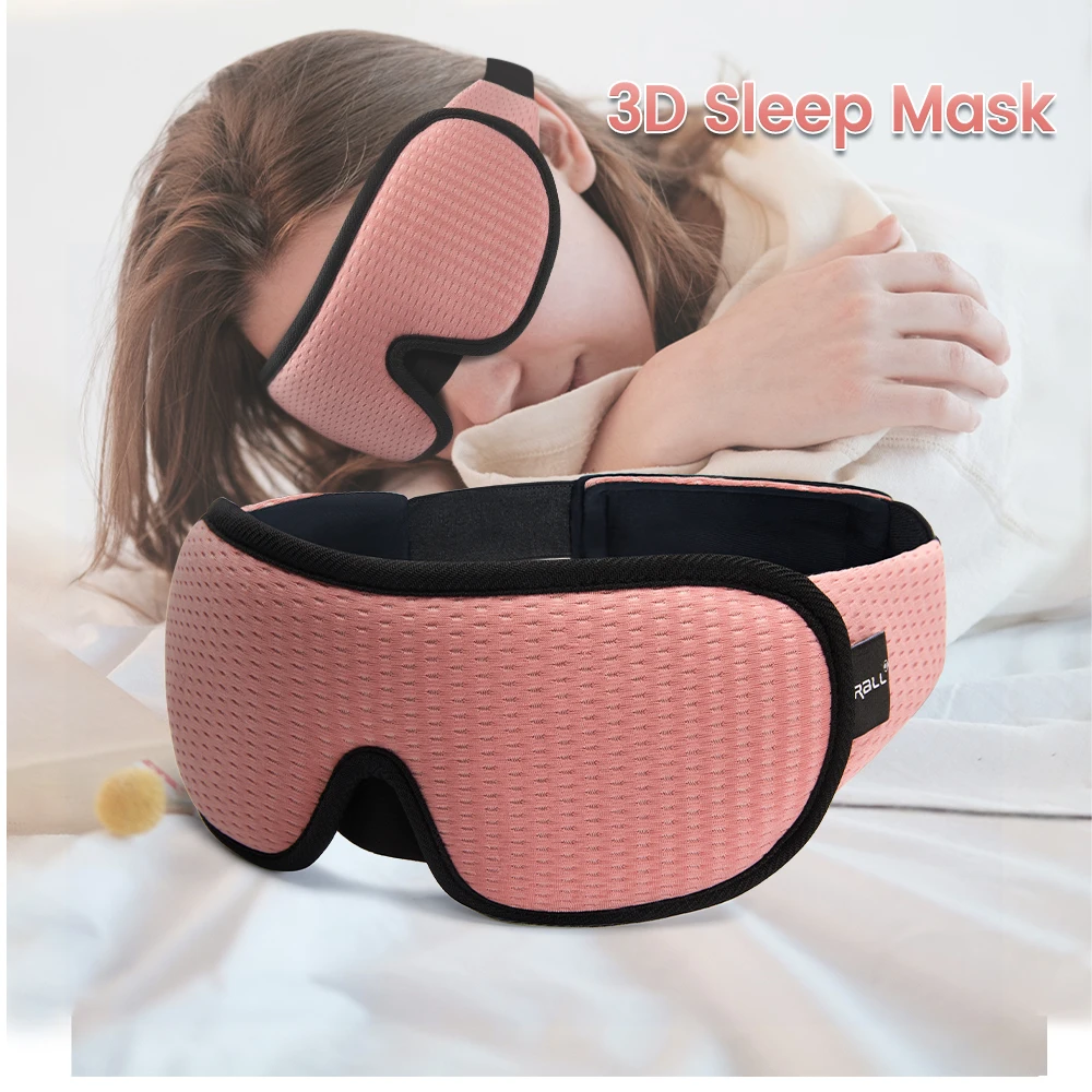 Blocking Light Sleeping Eye Mask Soft Padded Travel Shade Cover Rest Relax Sleeping Blindfold Eye Cover Sleep Mask Eyepatch