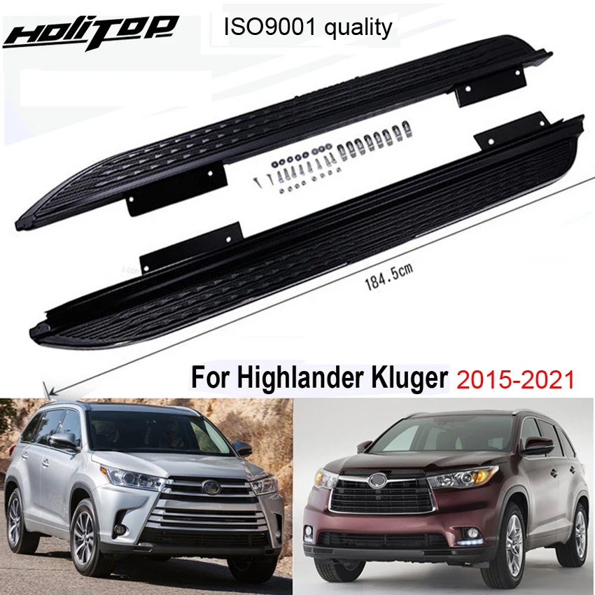 Running Board Side Step Side Nerf Bar For Toyota Highlander Kluger 2015